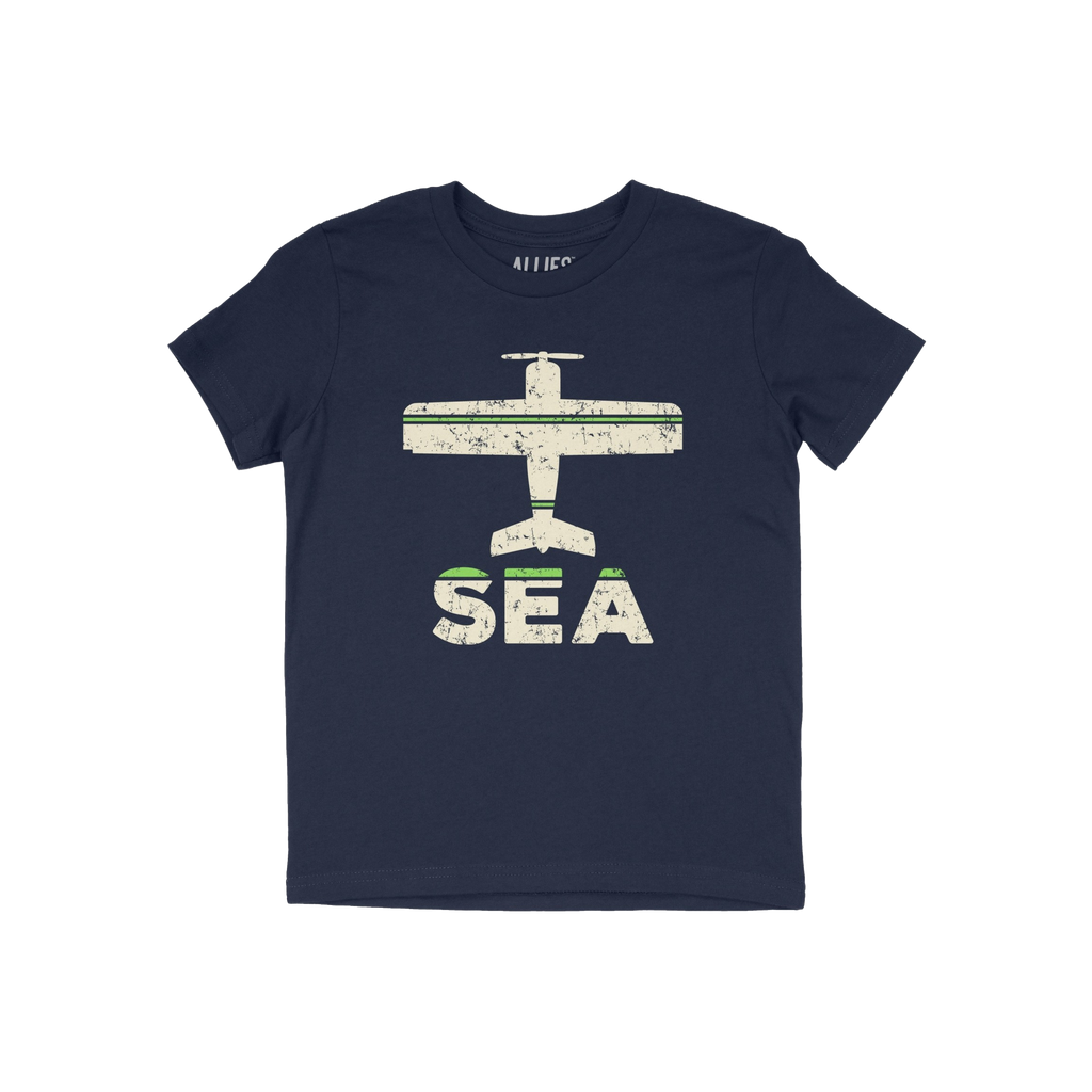 Seattle SEA Airport Kids T-shirt