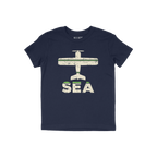 Seattle SEA Airport Kids T-shirt