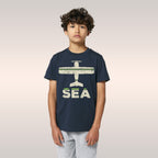 Seattle SEA Airport Kids T-shirt