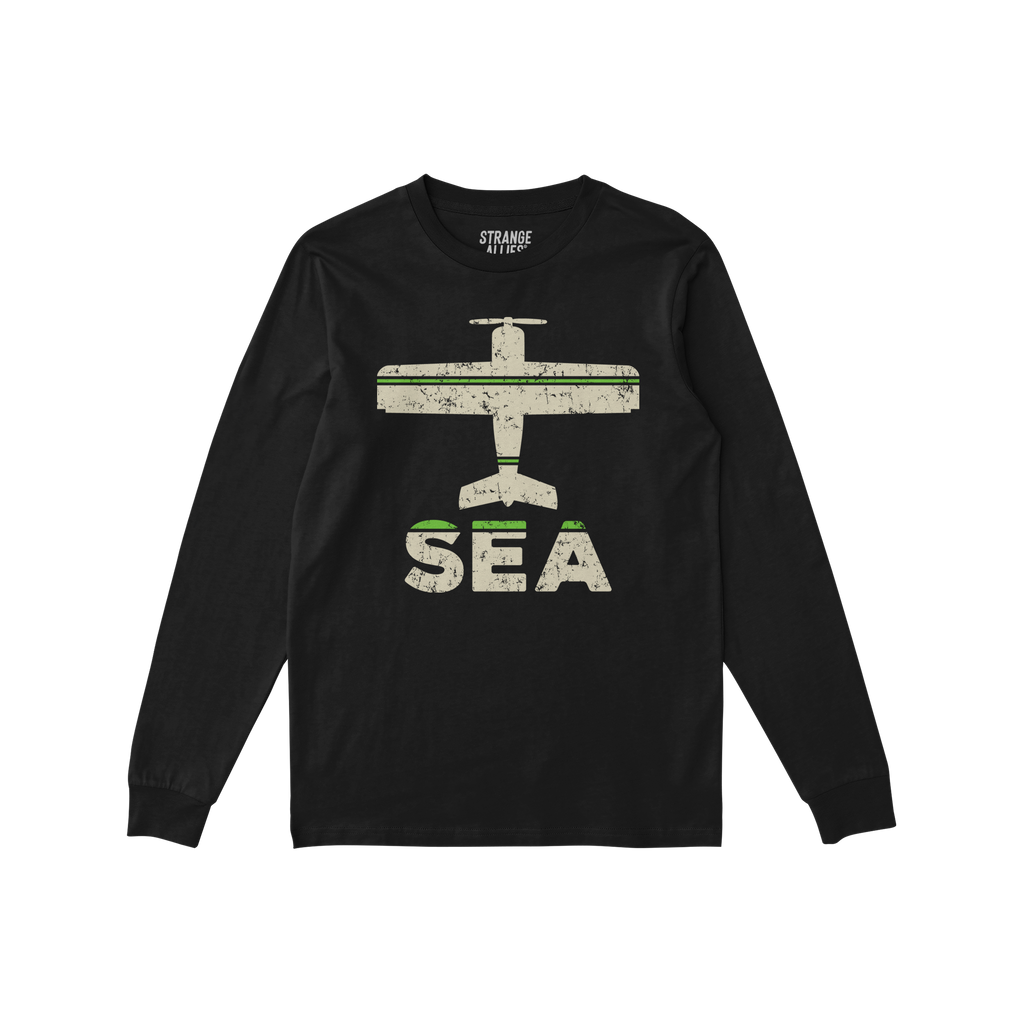 Seattle SEA Airport Long Sleeve T-shirt