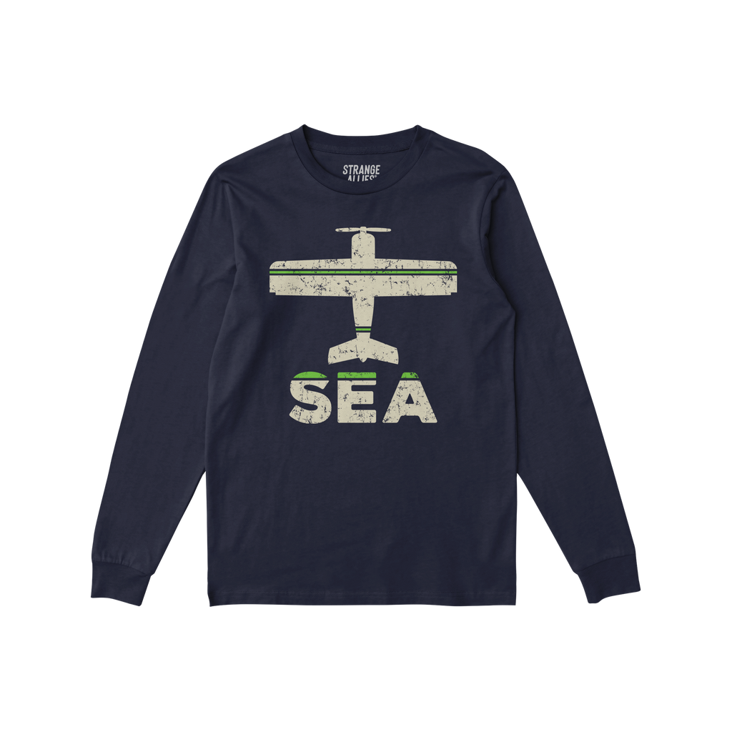 Seattle SEA Airport Long Sleeve T-shirt