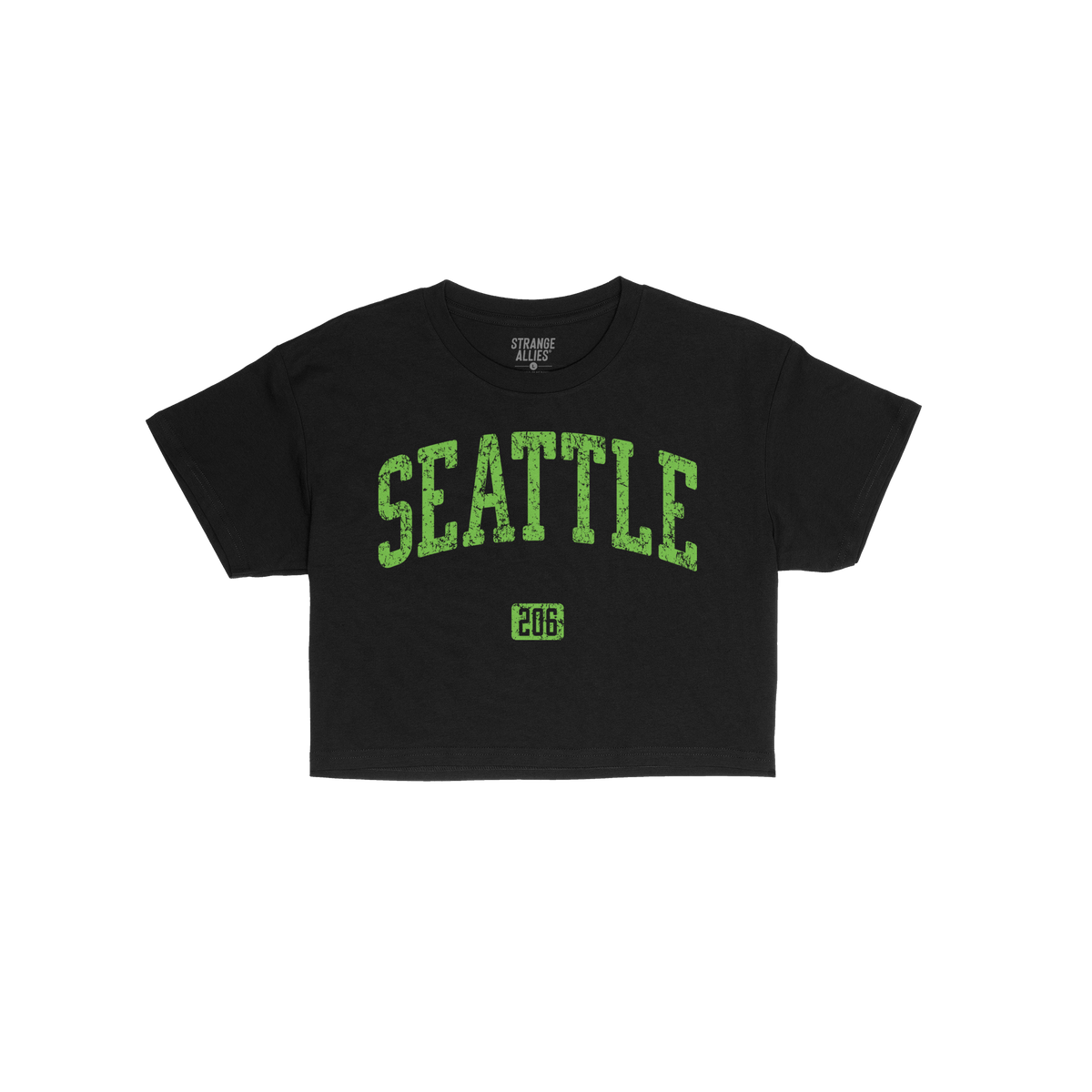 Seattle 206 Crop Top