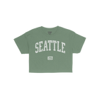Seattle 206 Crop Top