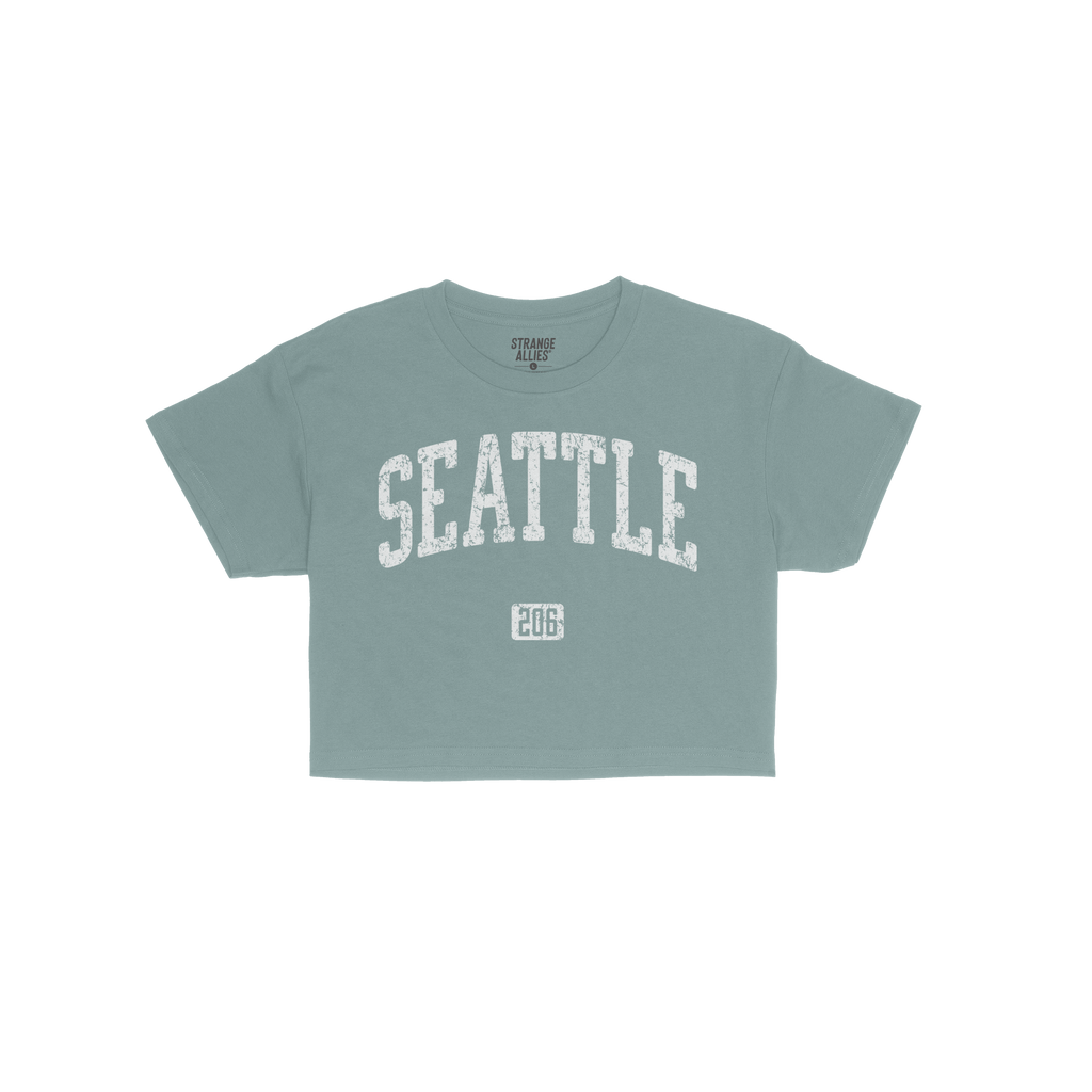Seattle 206 Crop Top