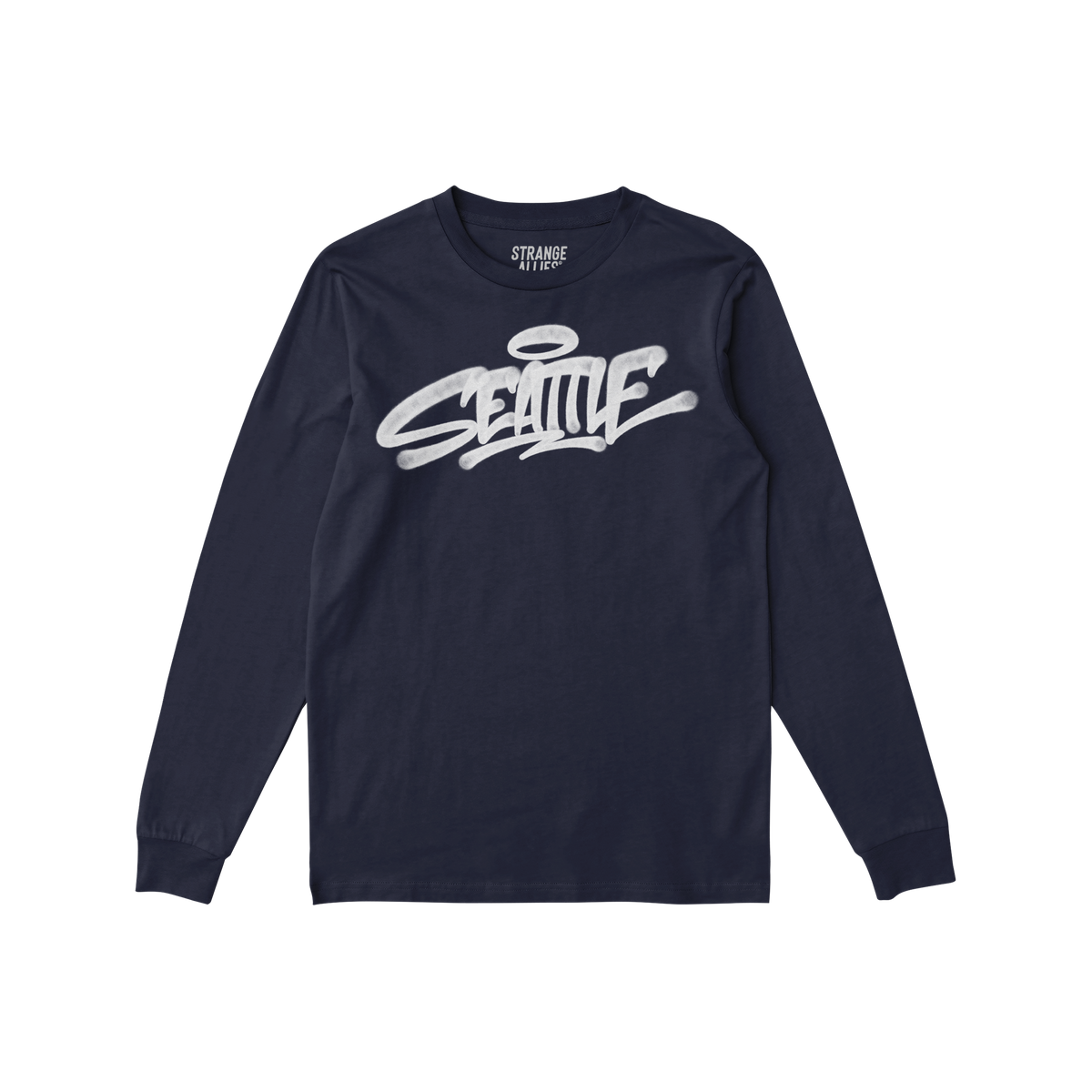 Seattle Handstyle Long Sleeve T-shirt