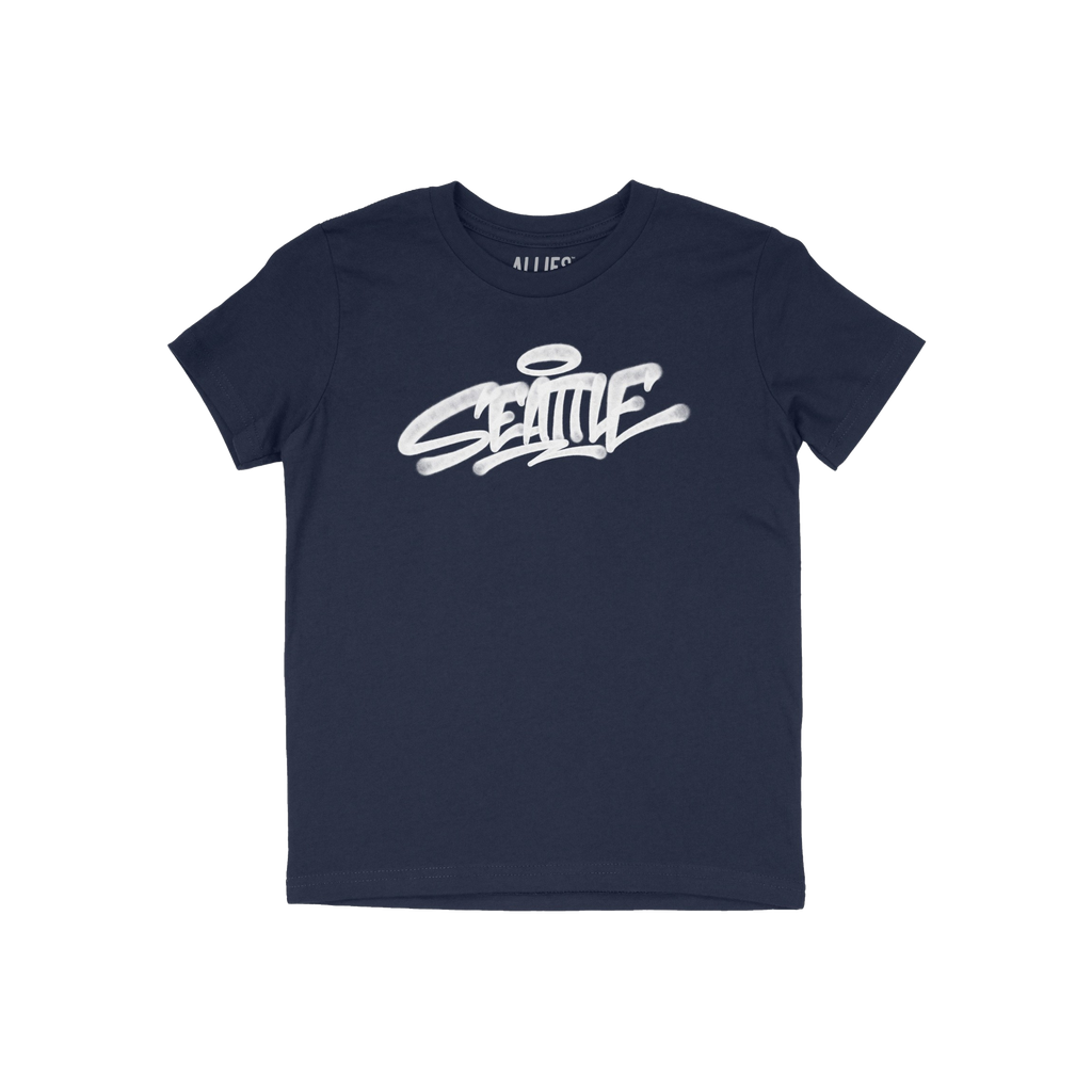 Seattle Handstyle Kids T-shirt