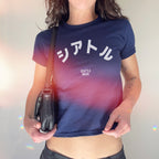Seattle Japanese Women's Baby Tee