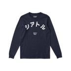 Seattle Japanese Long Sleeve T-shirt