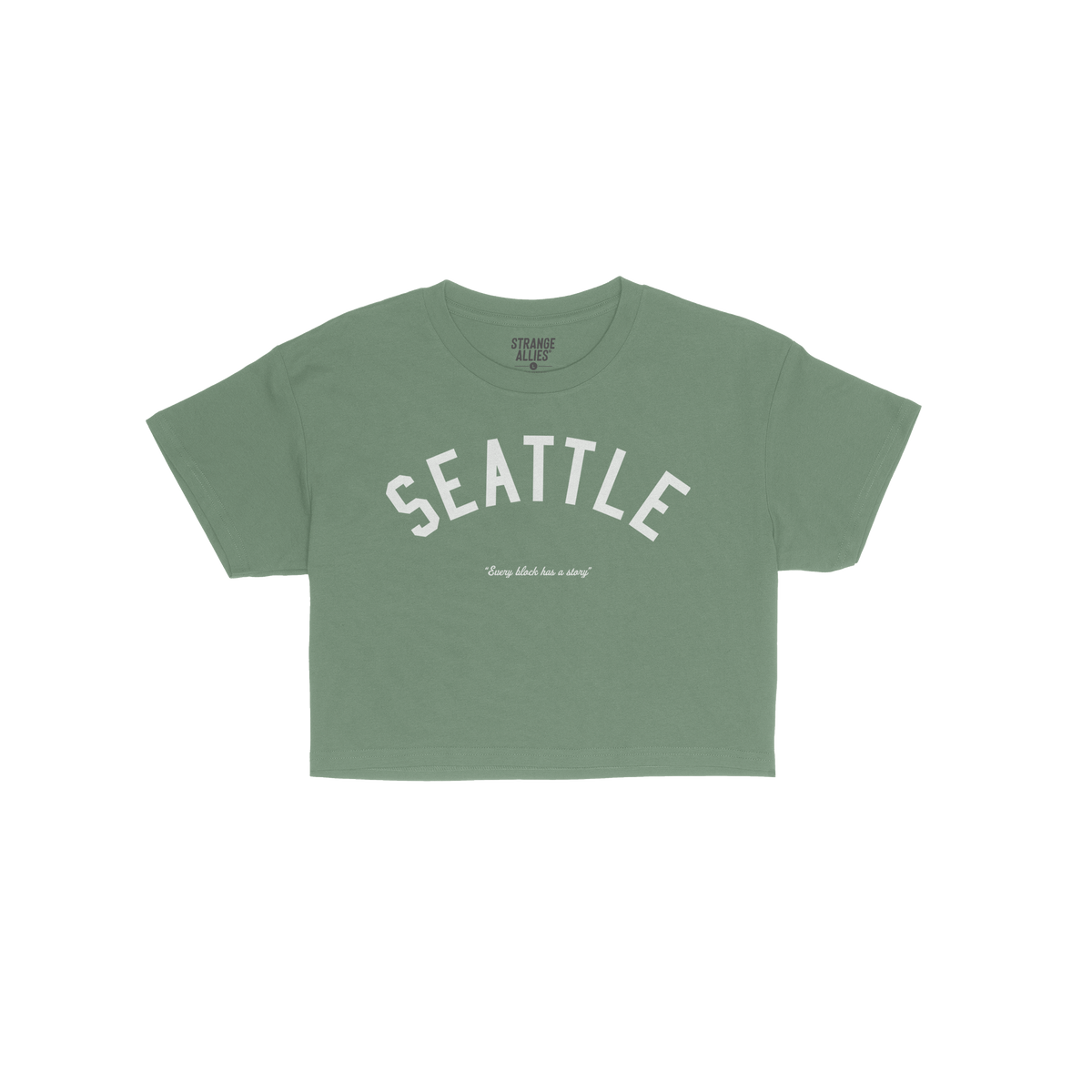 Seattle Story Crop Top