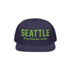 Seattle Story Snapback Hat