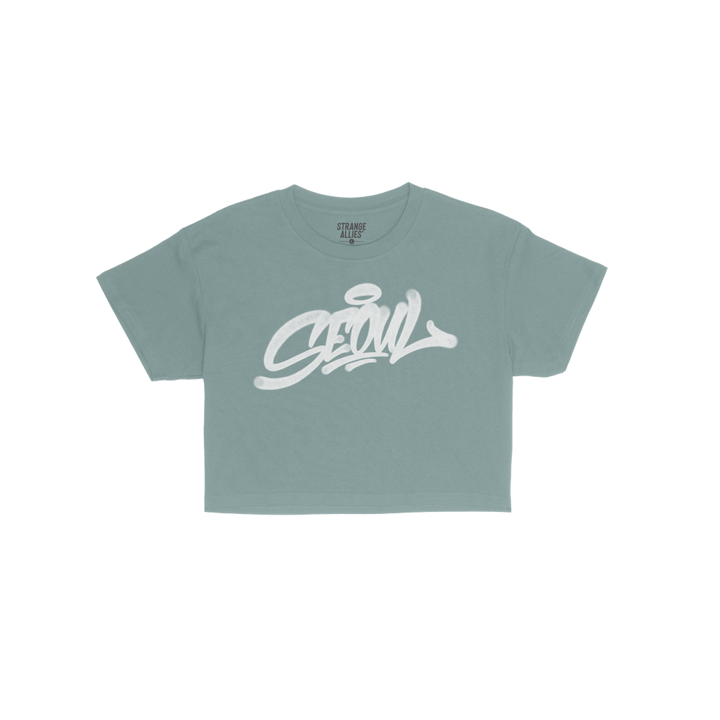 Seoul Handstyle Crop Top