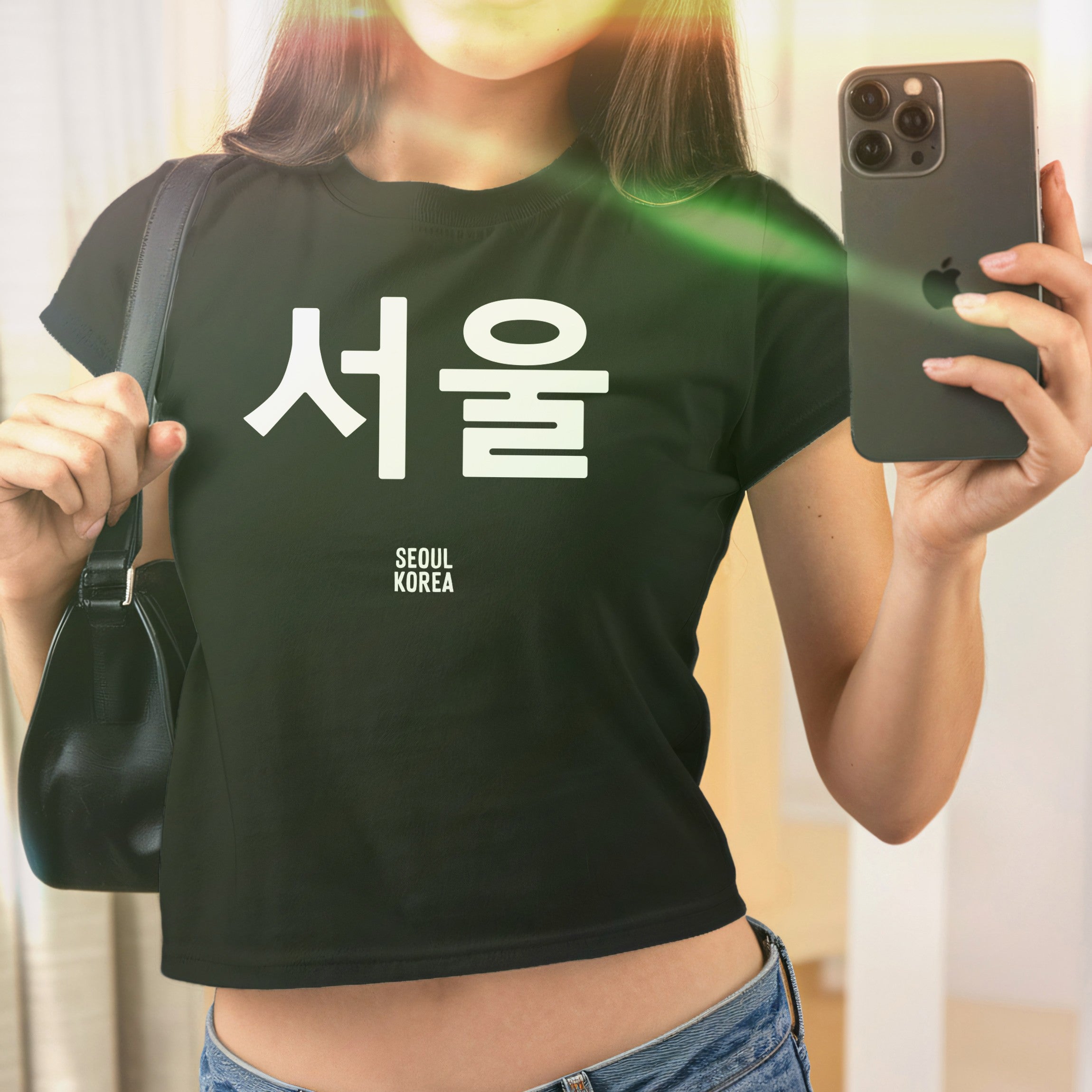 Seoul Korean Women's Baby Tee