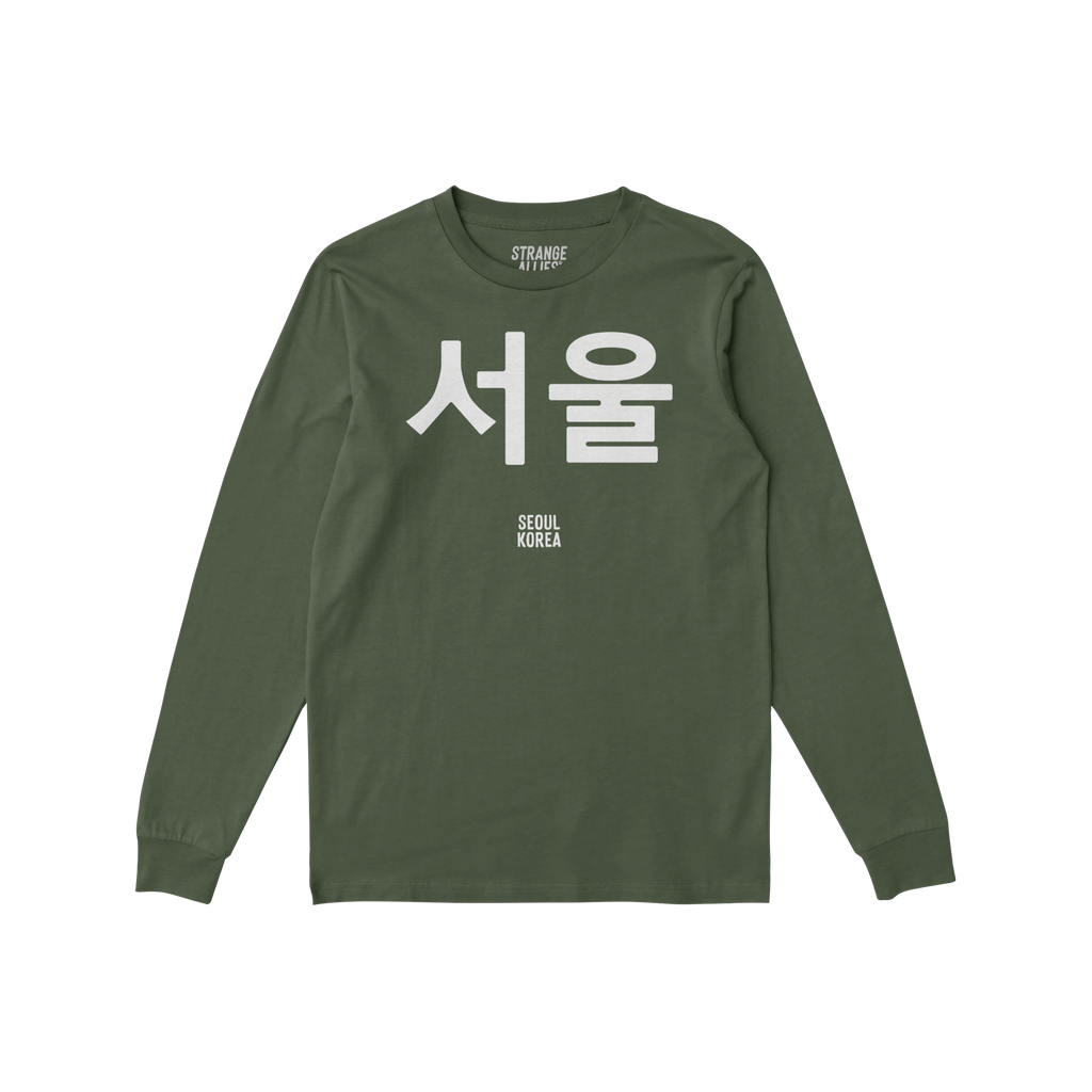 Seoul Korean Long Sleeve T-shirt