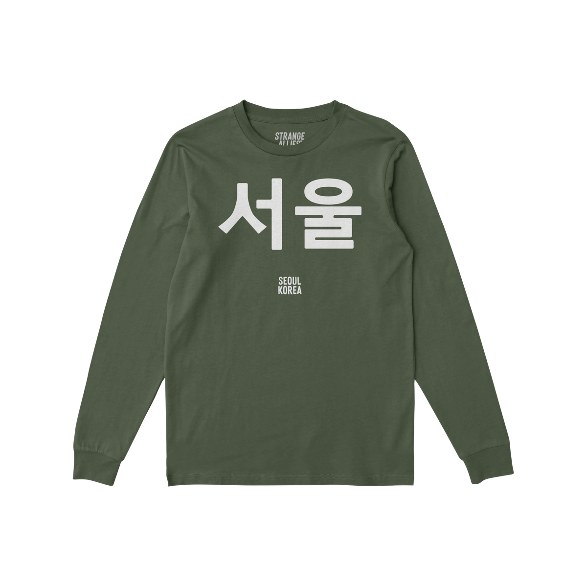 Seoul Korean Long Sleeve T-shirt
