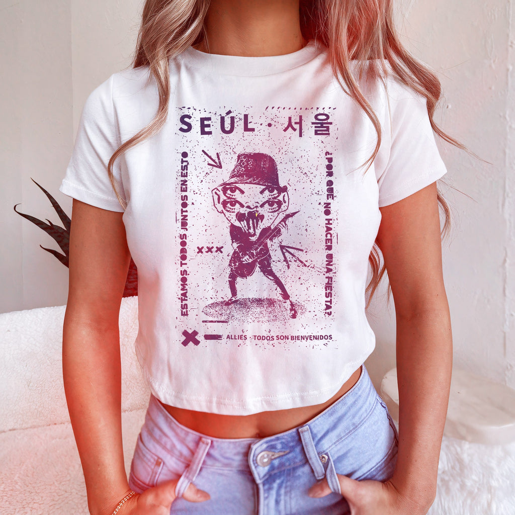 Seoul Punk Women's Baby Tee