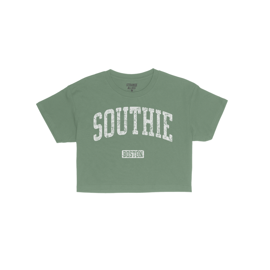 Southie Boston Crop Top