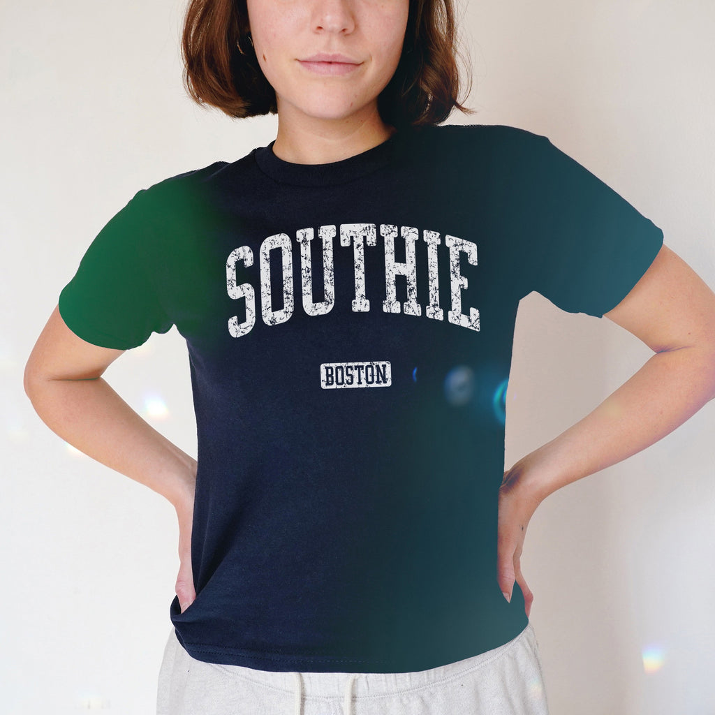 Southie Boston Women's Baby Tee