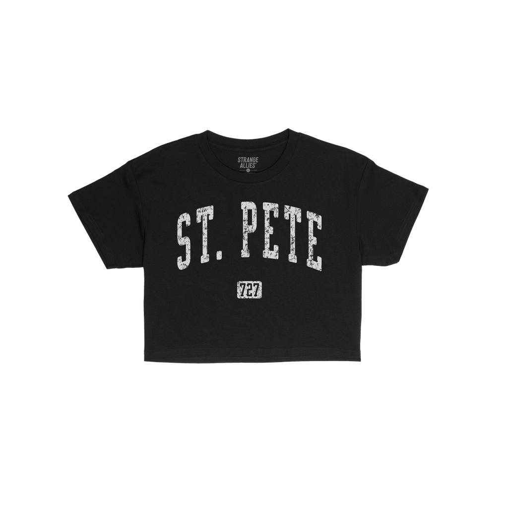 St. Pete 727 Crop Top