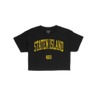 Staten Island 718 Crop Top