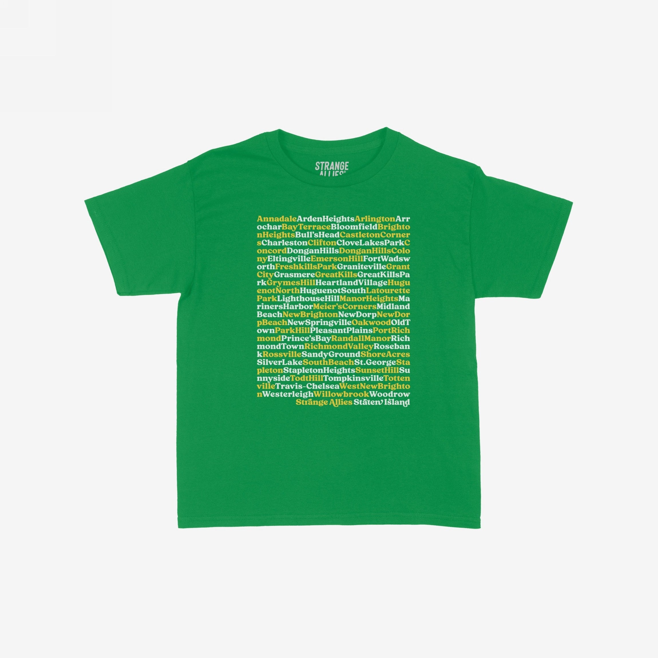 Staten Island Neighborhoods Women's Baby Tee