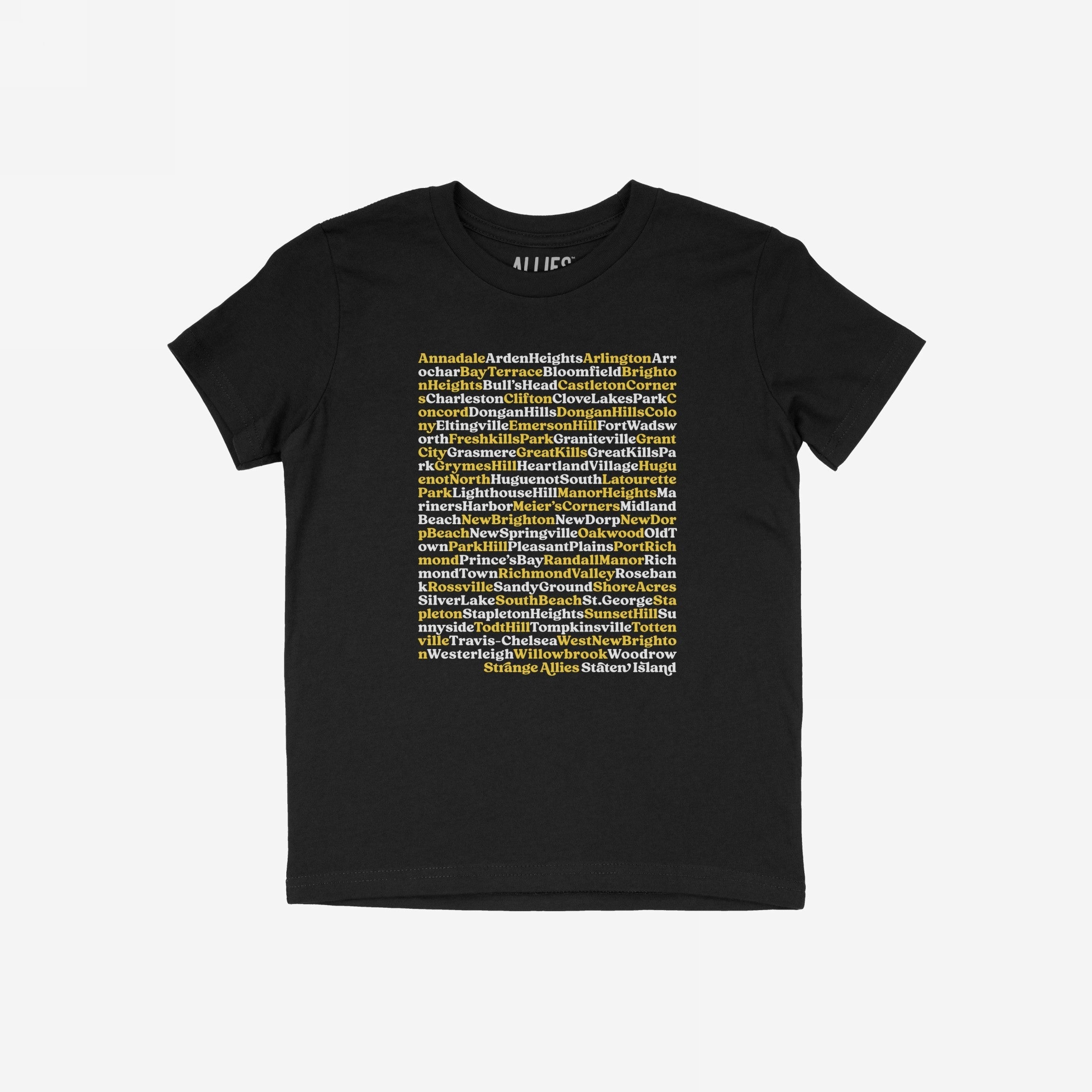 Staten Island Neighborhoods T-shirt