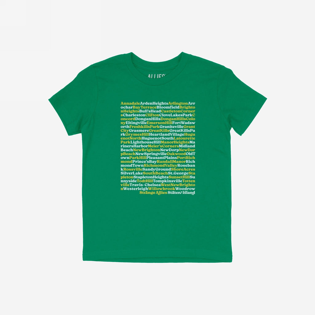Staten Island Neighborhoods T-shirt