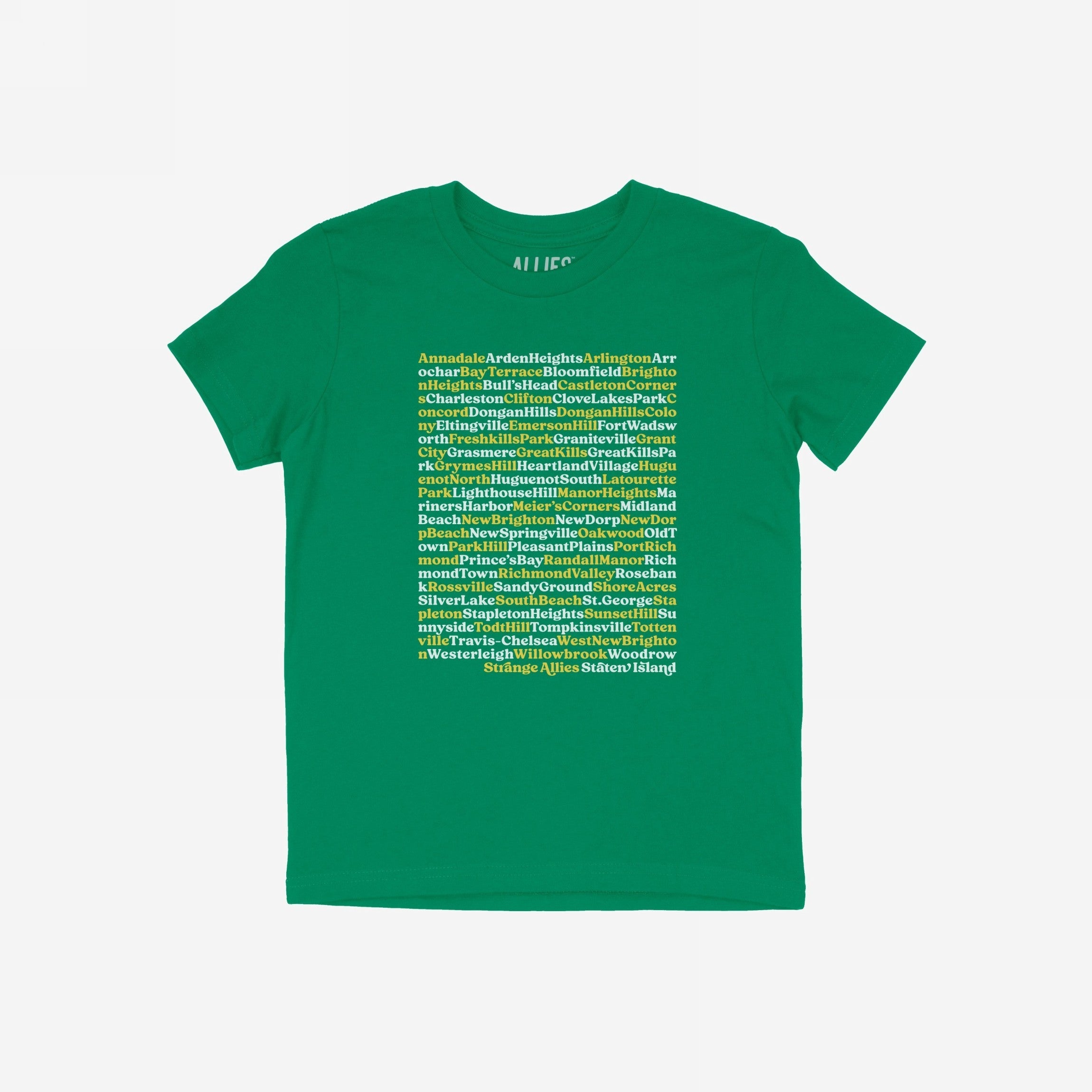 Staten Island Neighborhoods T-shirt