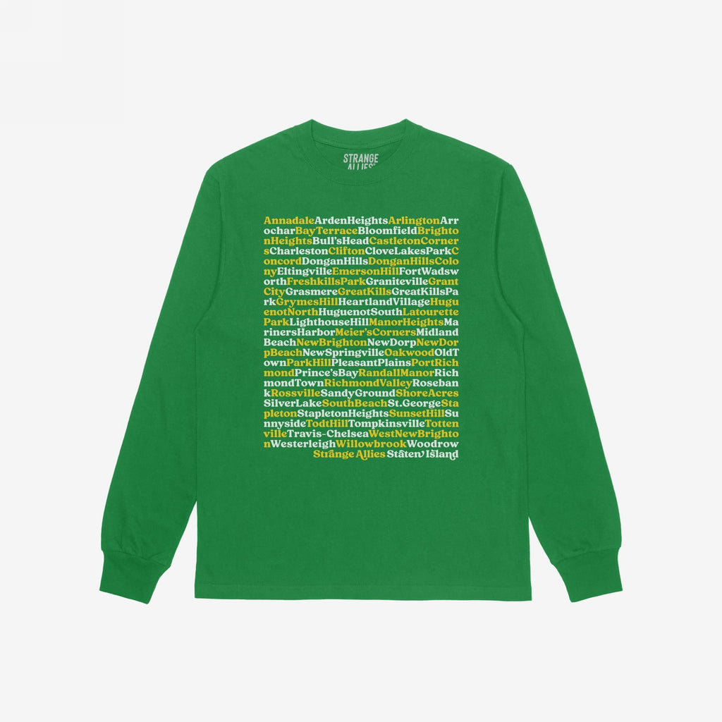 Staten Island Neighborhoods T-shirt