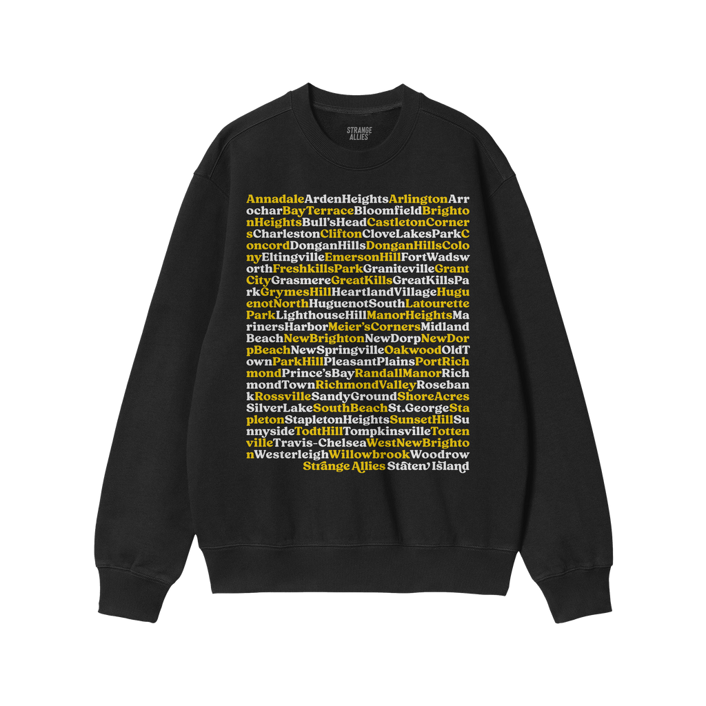 Staten Island Neighborhoods Sweatshirt