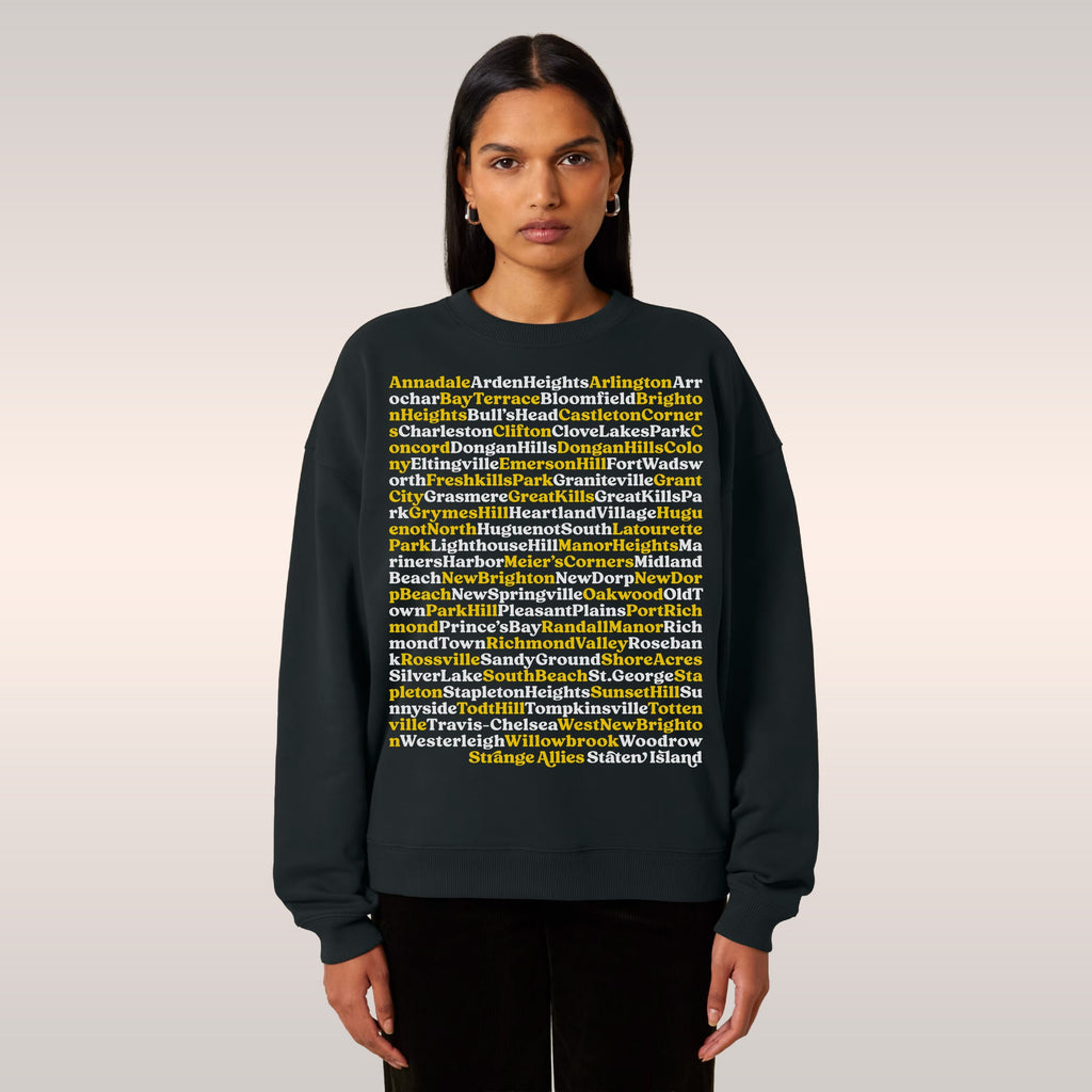 Staten Island Neighborhoods Sweatshirt
