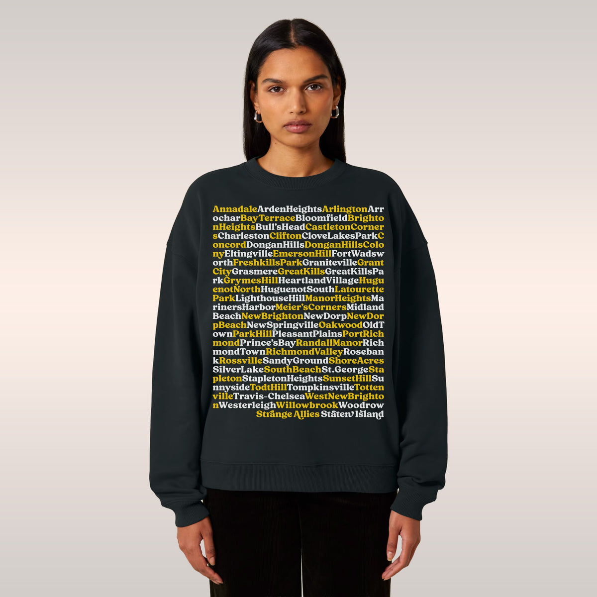 Staten Island Neighborhoods Sweatshirt