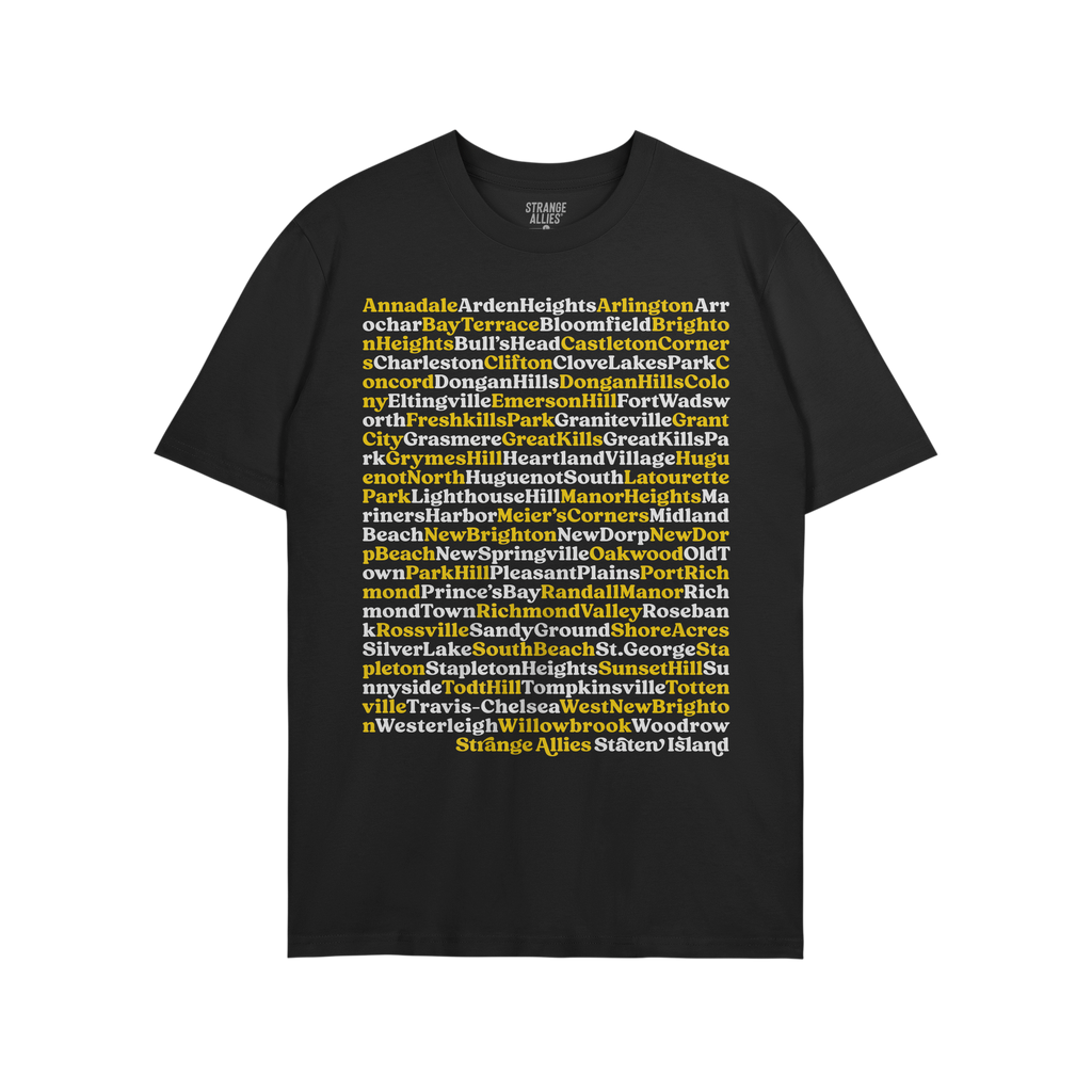 Staten Island Neighborhoods T-shirt