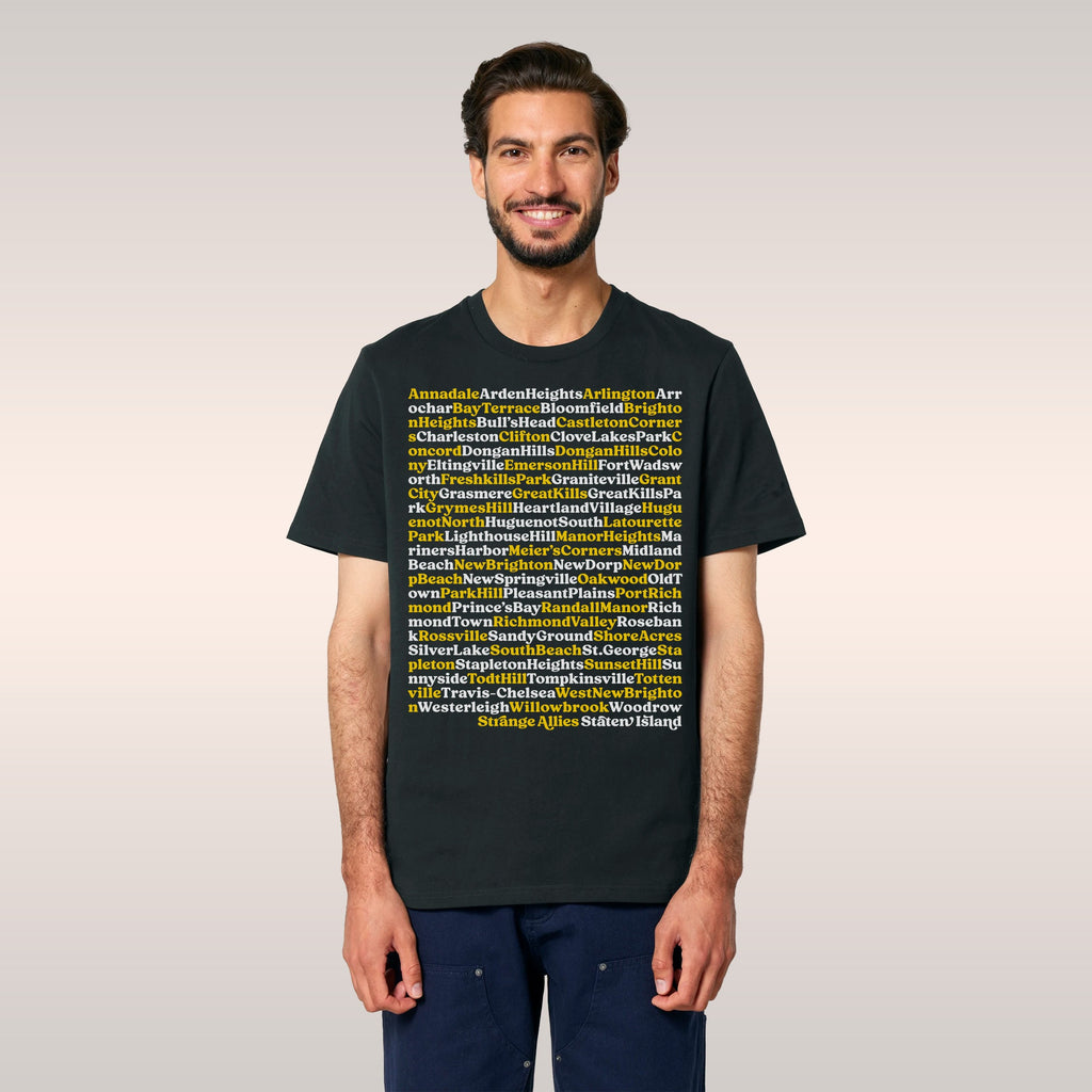 Staten Island Neighborhoods T-shirt