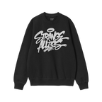 The Strange Allies Handstyle Hoodie & Sweatshirt features a bold graffiti-style “Strange Allies” graphic, symbolizing uni