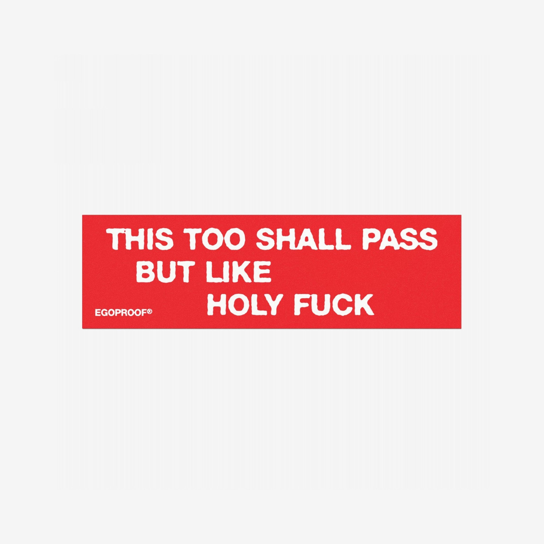 This Too Shall Pass Sticker & Magnet