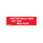 This Too Shall Pass Sticker