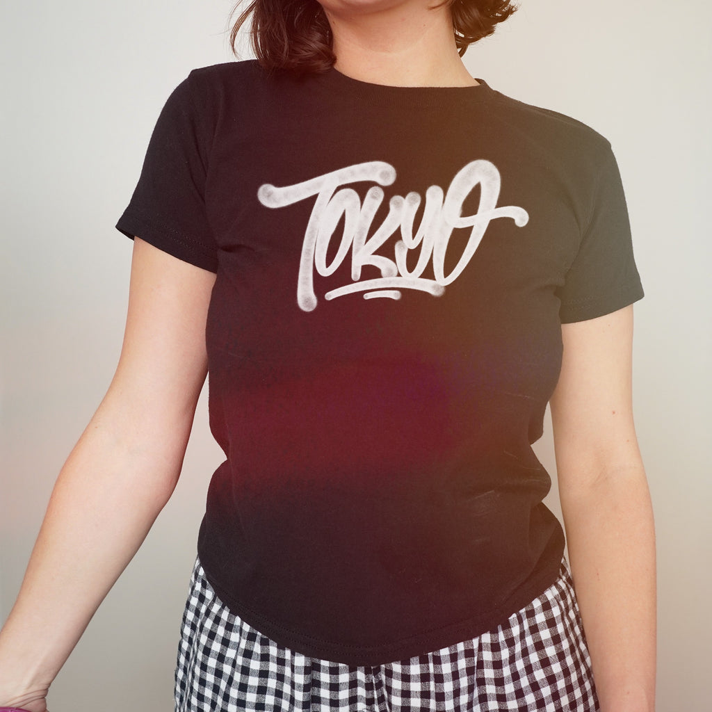 Tokyo Handstyle Women's Baby Tee