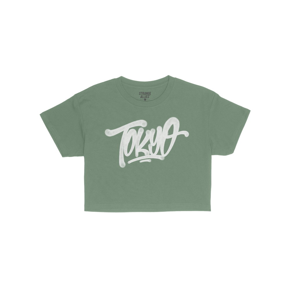 Tokyo Handstyle Crop Top