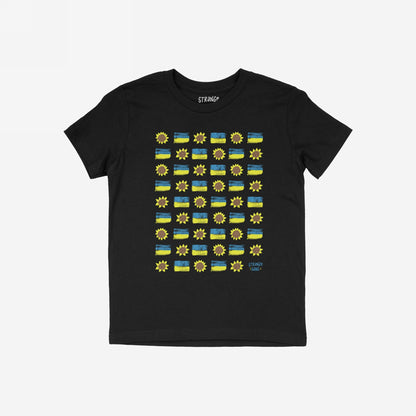 Ukraine Sunflowers Kids T-shirt