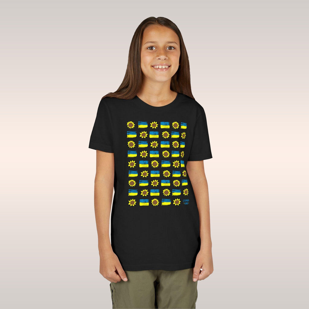 Ukraine Sunflowers Kids T-shirt