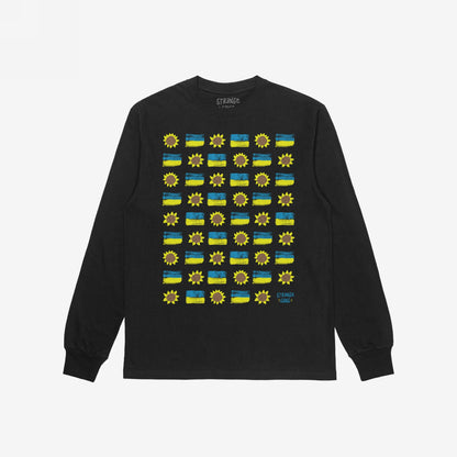 Ukraine Sunflowers Long Sleeve T-shirt
