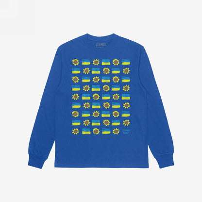 Ukraine Sunflowers Long Sleeve T-shirt