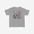Anti-Fascist Uncle Sam Women's Baby Tee featuring a hand-drawn Uncle Sam urging resistance against fascism, with bold lettering emphasizing activism. The design echoes vintage propaganda with a direct, impactful message.