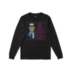 Anti Fascist Uncle Sam Shirt featuring a stylized Uncle Sam pointing, paired with a bold message against fascism. Vintage pos