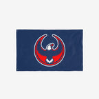 USA Rebel Alliance Flag featuring a stylized eagle emblem, symbolizing solidarity and resistance. Ideal for protest and expression, reflecting the ethos of standing against oppression and supporting equality.