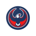 USA Rebel Alliance Sticker featuring a stylized eagle in flight, designed for protest and patriotism. Perfect for displaying 