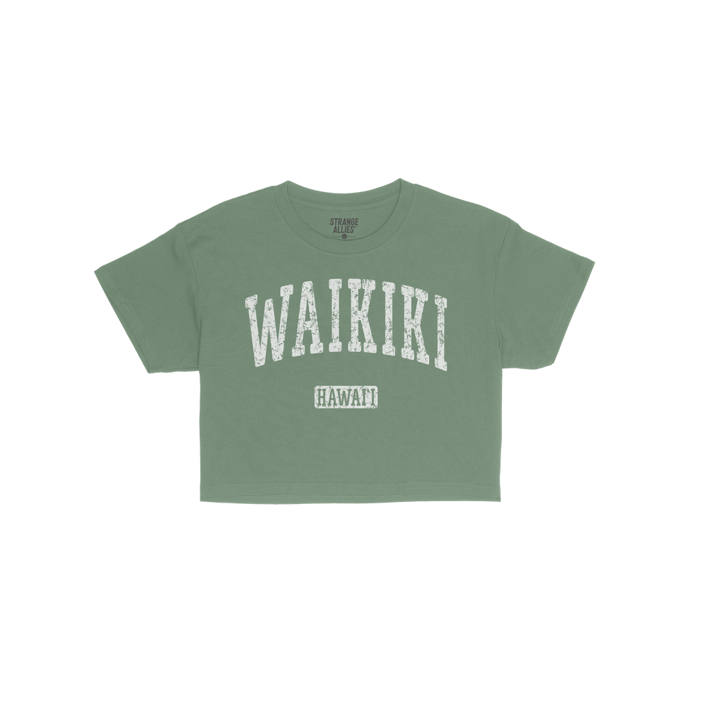 Waikiki Hawaii Crop Top