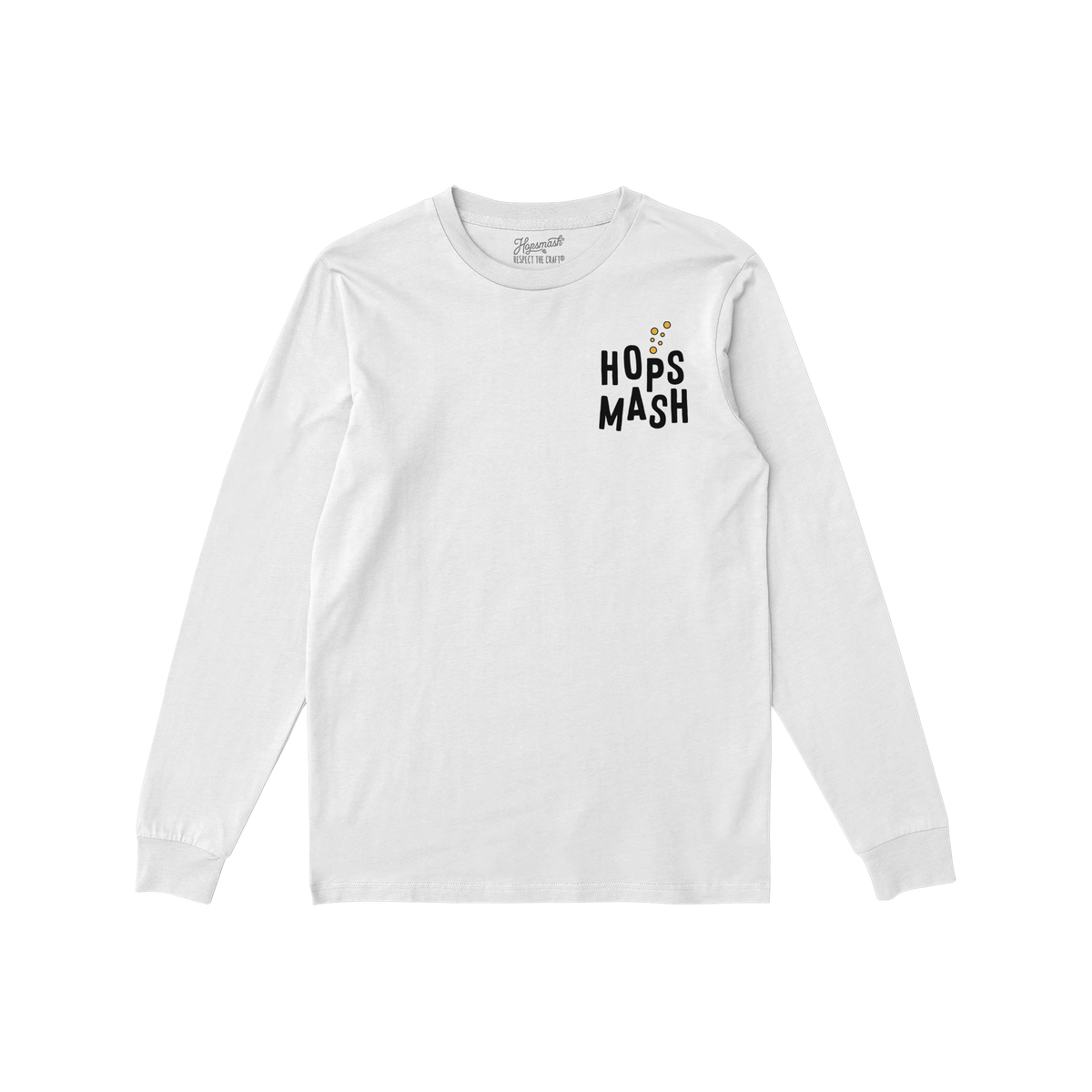 Wasted Days T-shirt with HOPS MASH on chest. Perfect for nonconformists and beer lovers, embodying carefree vibes. Ideal for 