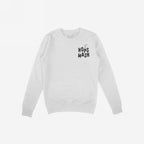 Wasted Days Hoodie & Sweatshirt features HOPS MASH in bold black on light-grey fabric, with golden bubbles, capturing a playful, rebellious spirit for those unapologetically embracing life's chaotic moments.