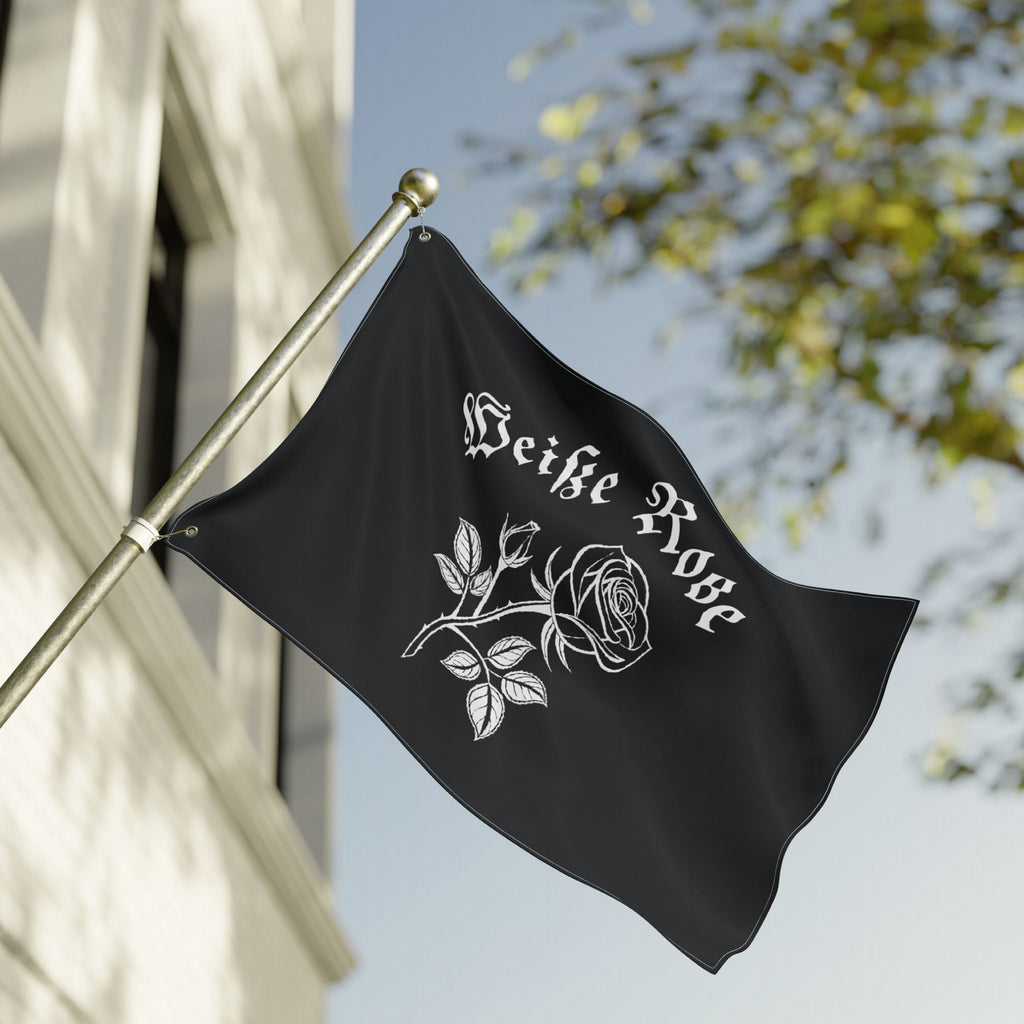 Weiße Rose Flag